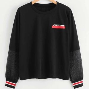 “Culture” long Sleeve Top